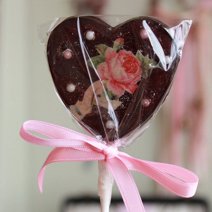A Secret Forest Lollipop - Victorian Rose