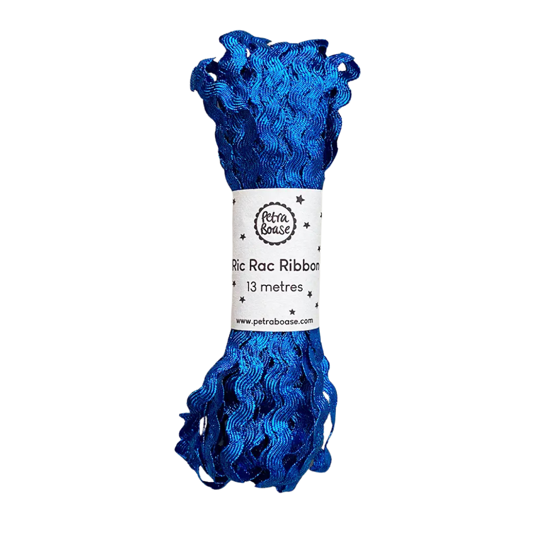 Petra Boase Metallic Ric Rac Ribbon 13m