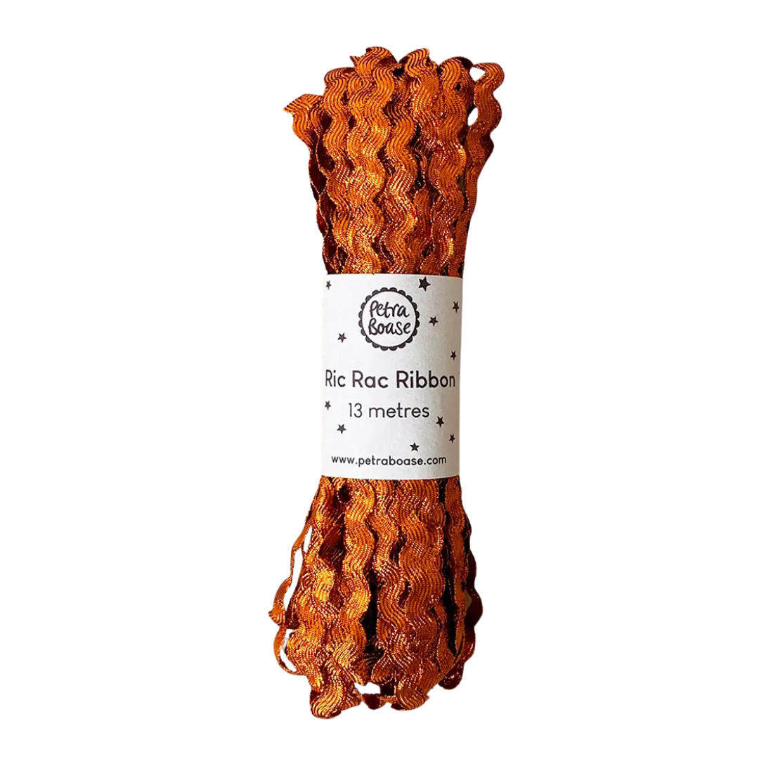 Petra Boase Metallic Ric Rac Ribbon 13m
