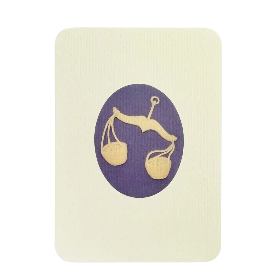 Libra Greeting Card