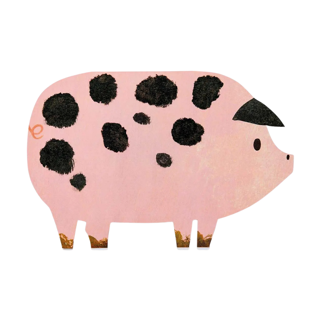 Spotty Pig Greeting Card