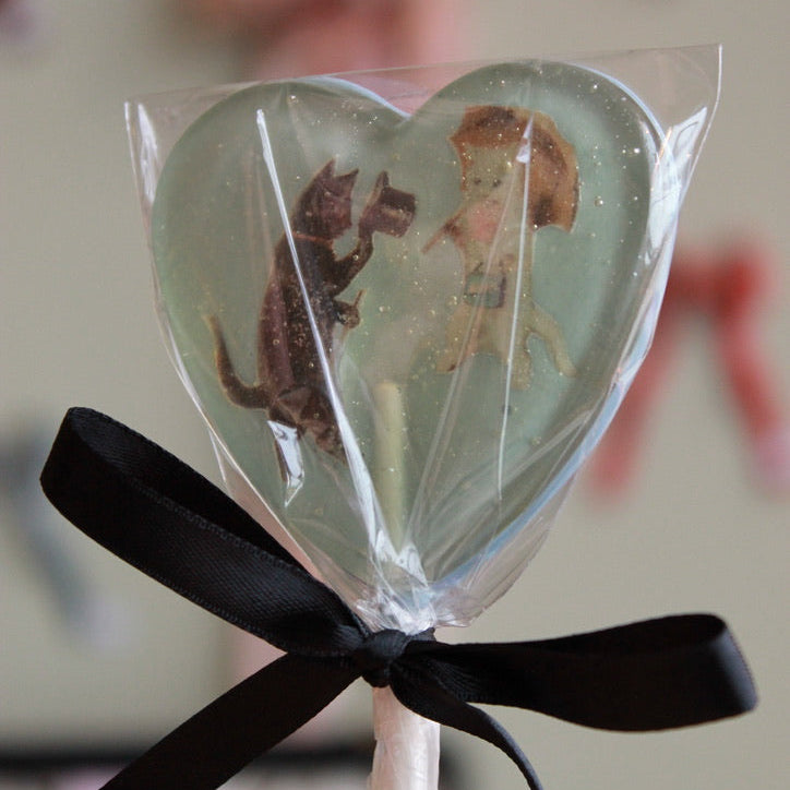 A Secret Forest Lollipop - Victorian Kitties