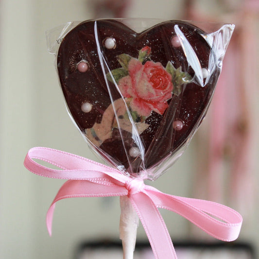 A Secret Forest Lollipop - Victorian Rose