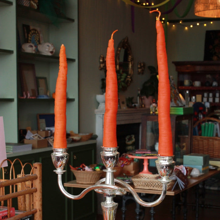 Carrot Candles