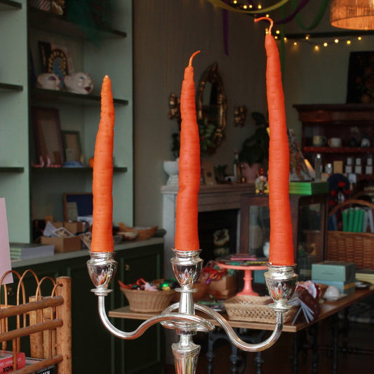 Carrot Candles