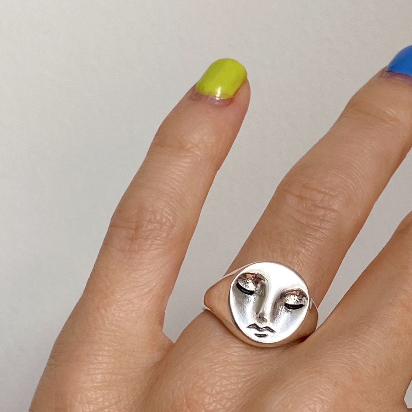 Selene Moon Ring