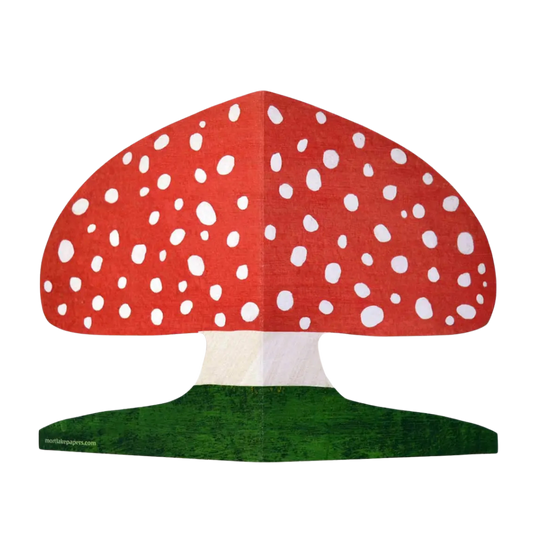 Red Mushroom Greeting Card