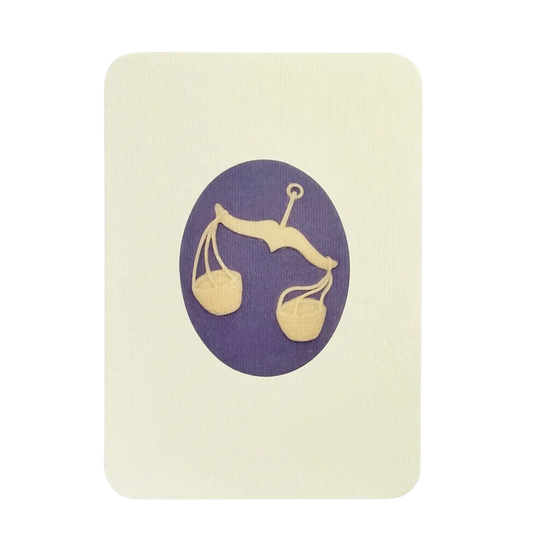 Libra Greeting Card