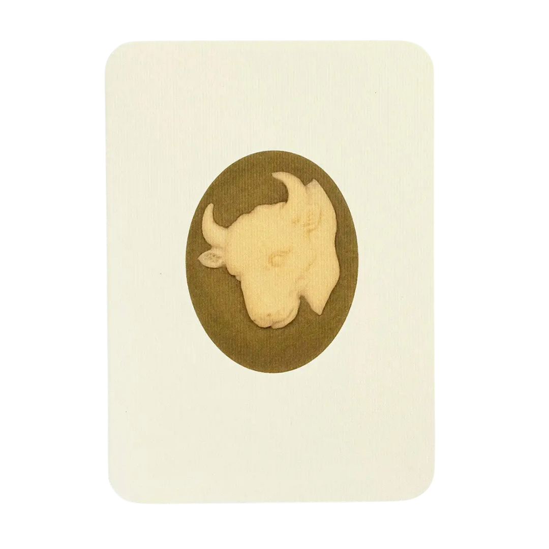 Taurus Greeting Card